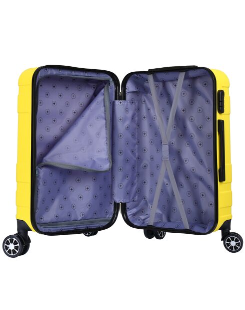 Valise Cabine XXS 4 doubles roues Endeavour 46 cm jaune