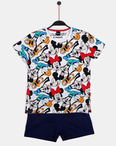Pyjama Mickey & Friends tween bleu marine/multicolore