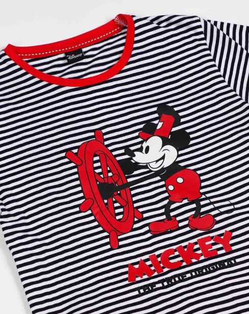 Pyjama tween Mickey rouge/bleu marine