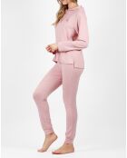 Pyjama à capuche Make it Happen rose