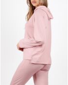 Pyjama à capuche Make it Happen rose