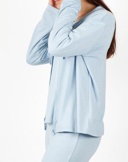 Sudadera polar azul Silence