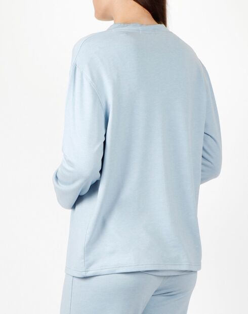 Sudadera polar azul Silence