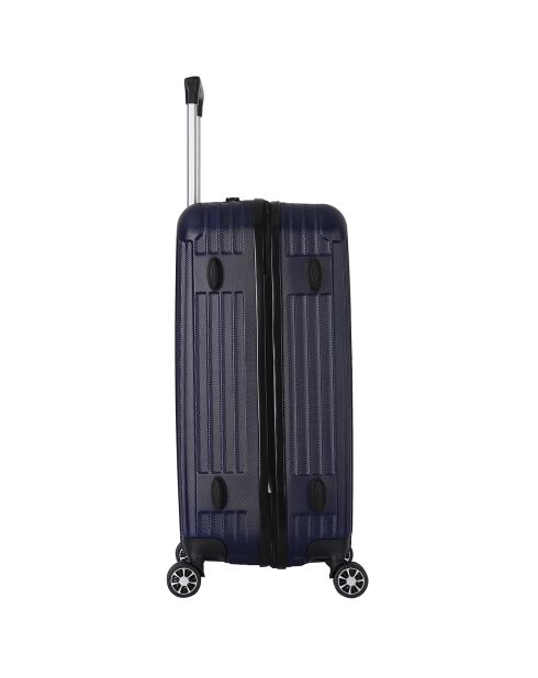 3 koffers 4 dubbele wielen Enterprise 55/65/75 cm marineblauw