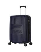 Maleta Enterprise Cabin con 4 ruedas dobles, 55 cm, azul marino