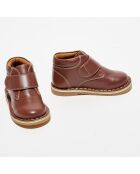 Stivaletti Pipou in pelle marrone