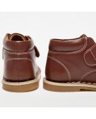 Stivaletti Pipou in pelle marrone