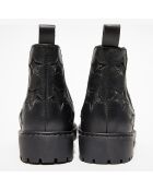 Chelsea boots en Cuir Superstar noires
