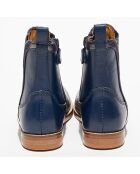 Bottines en Cuir Lilou marine