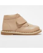 Stivaletti in pelle Pipou beige