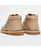 Stivaletti in pelle Pipou beige