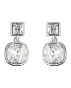 Parure Noha argenté/blanc