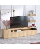 Porta TV Alika in legno - 180x45x35 cm