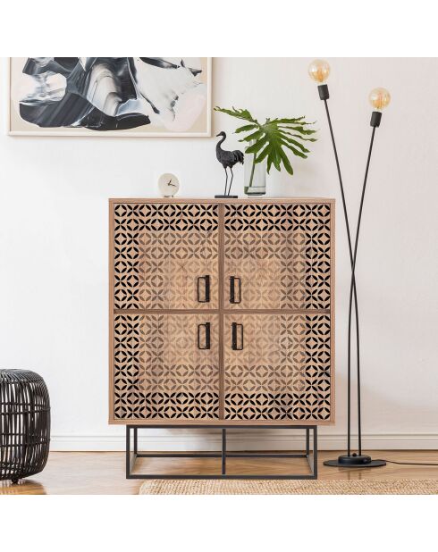 Buffet Quantum bois - 93x115x36 cm