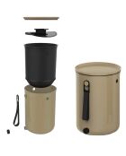 Composteur Bokashi Organko +1 kg d'activateur capuccino - 9.6L