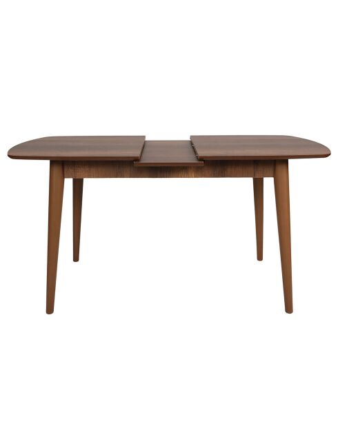 Table à manger Retro marron -130+30x75x80 cm