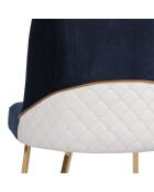 4 sedie Madrid blu - 50x90x49 cm