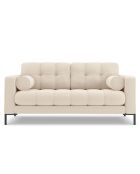 Canapé Bali 2 Places beige clair - 152x92x75 cm