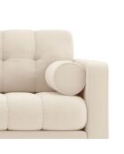 Canapé Bali 2 Places beige clair - 152x92x75 cm