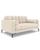 Canapé Bali 2 Places beige clair - 152x92x75 cm