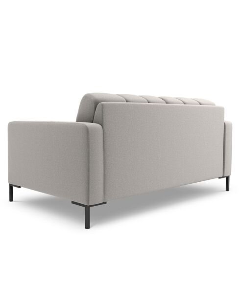 Canapé Bali 2 Places gris clair - 152x92x75 cm