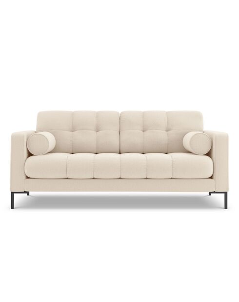 Canapé Bali 3 Places beige clair - 177x92x75 cm