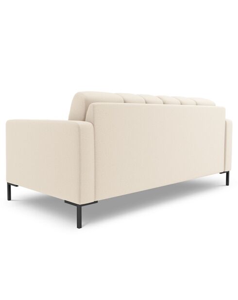 Canapé Bali 3 Places beige clair - 177x92x75 cm