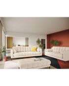 Canapé Bali 3 Places beige clair - 177x92x75 cm