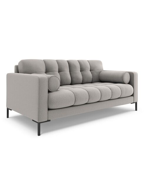 Canapé Bali 3 Places gris clair - 177x92x75 cm
