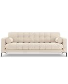Canapé Bali 4 Places beige clair - 217x92x75 cm
