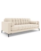 Canapé Bali 4 Places beige clair - 217x92x75 cm