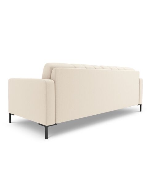 Canapé Bali 4 Places beige clair - 217x92x75 cm