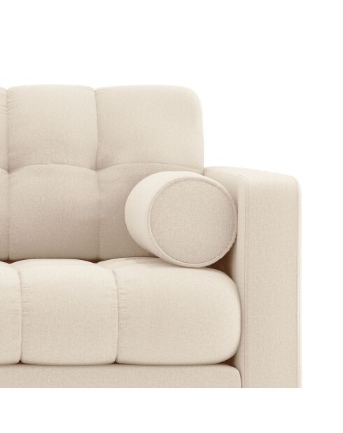 Canapé Bali 4 Places beige clair - 217x92x75 cm