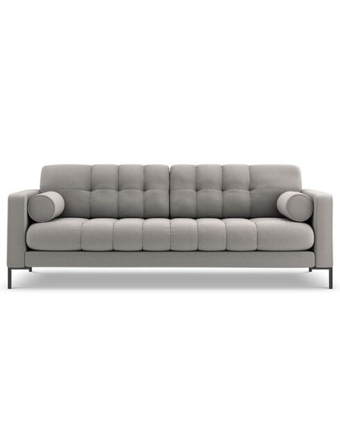 Canapé Bali 4 Places gris clair - 217x92x75 cm