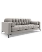 Canapé Bali 4 Places gris clair - 217x92x75 cm