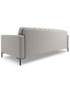 Canapé Bali 4 Places gris clair - 217x92x75 cm