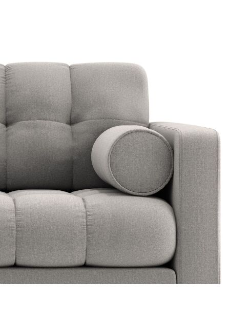 Canapé Bali 4 Places gris clair - 217x92x75 cm