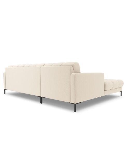 Canapé d'angle Gauche Bali 5 Places beige clair - 293x185x75 cm