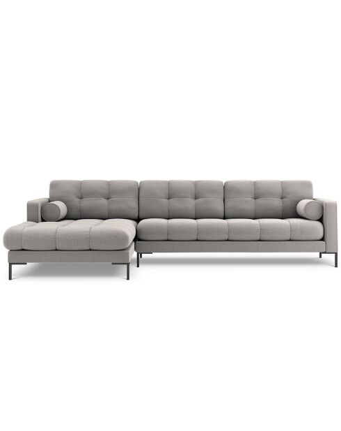 Canapé d'angle Gauche Bali 5 Places gris clair - 293x185x75 cm