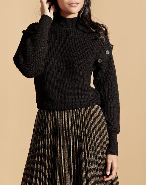 Pull en Laine mélangée Pop noir