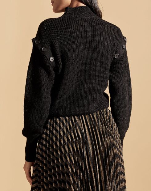 Pull en Laine mélangée Pop noir