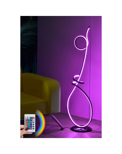 Lampadaire Picasso multicolore - 30x25x120 cm