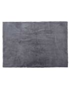Tapis imitation fourrure gris - 170x120 cm