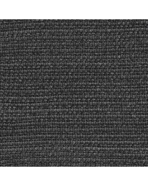 Plaid chenille à franges gris - 120x150 cm