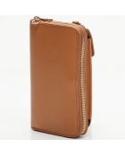 Nicki Handyhalter aus Kamelleder - 11x2x20 cm