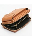 Nicki Handyhalter aus Kamelleder - 11x2x20 cm