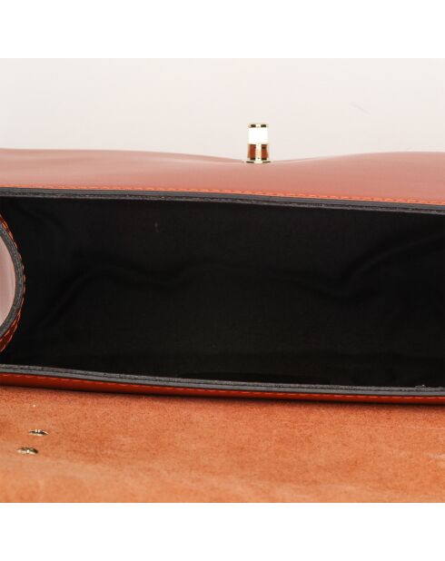 Hugo Handtasche aus Kamelleder - 23,5x20x10 cm