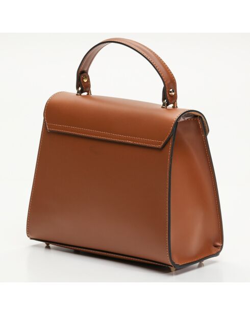 Hugo Handtasche aus Kamelleder - 23,5x20x10 cm