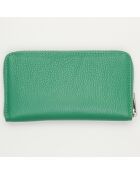 Groene Kaya leren portemonnee - 19,5x10,5 cm