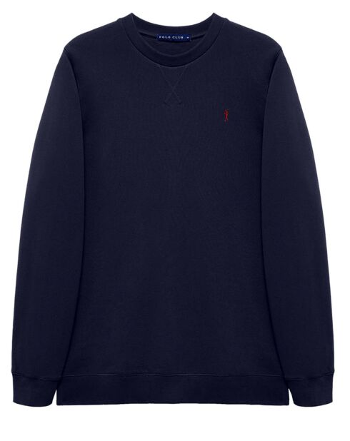 Pull Col Rond Tokyo marine